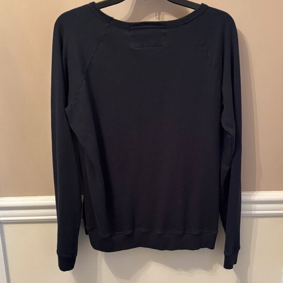 FREE CITY Sweatshirt Size M(2) in color Black/Yellow Letters - Picture 2 of 3